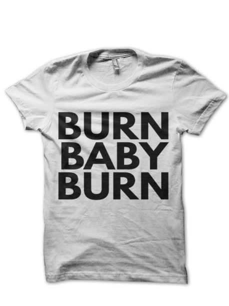 Burn It Down Half Sleeve T-Shirt