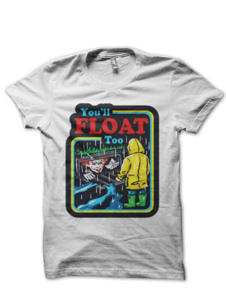 Burn It Down White Half Sleeve T-Shirt