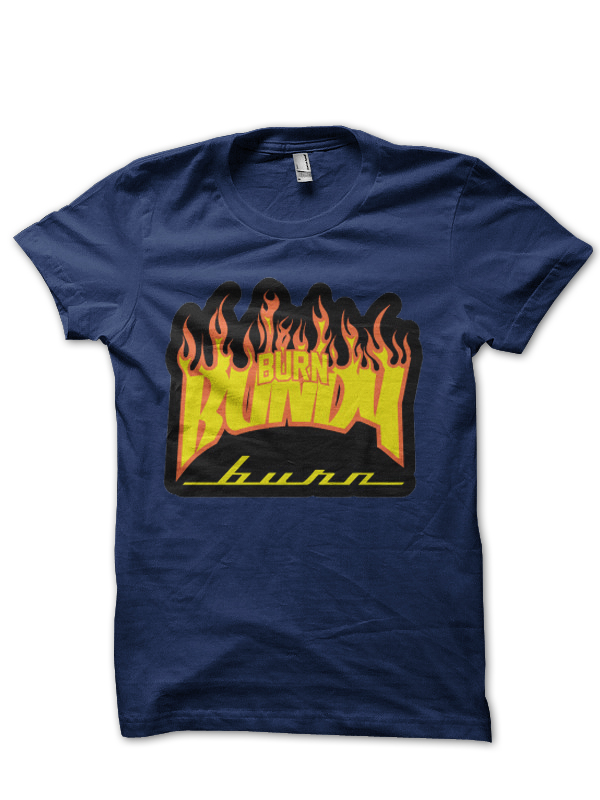 Burn It Down Half Sleeve T-Shirt - Image 2