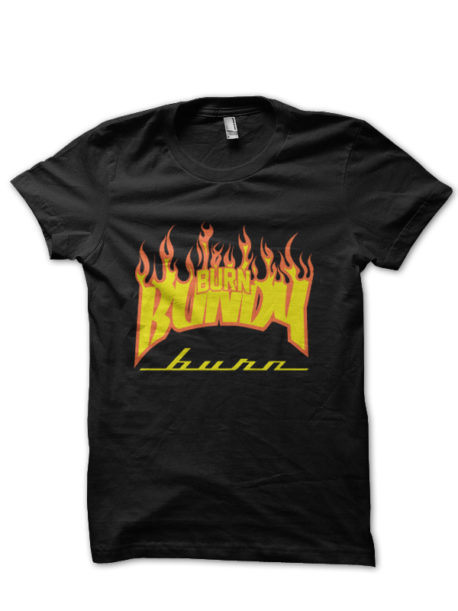 Burn It Down Half Sleeve T-Shirt