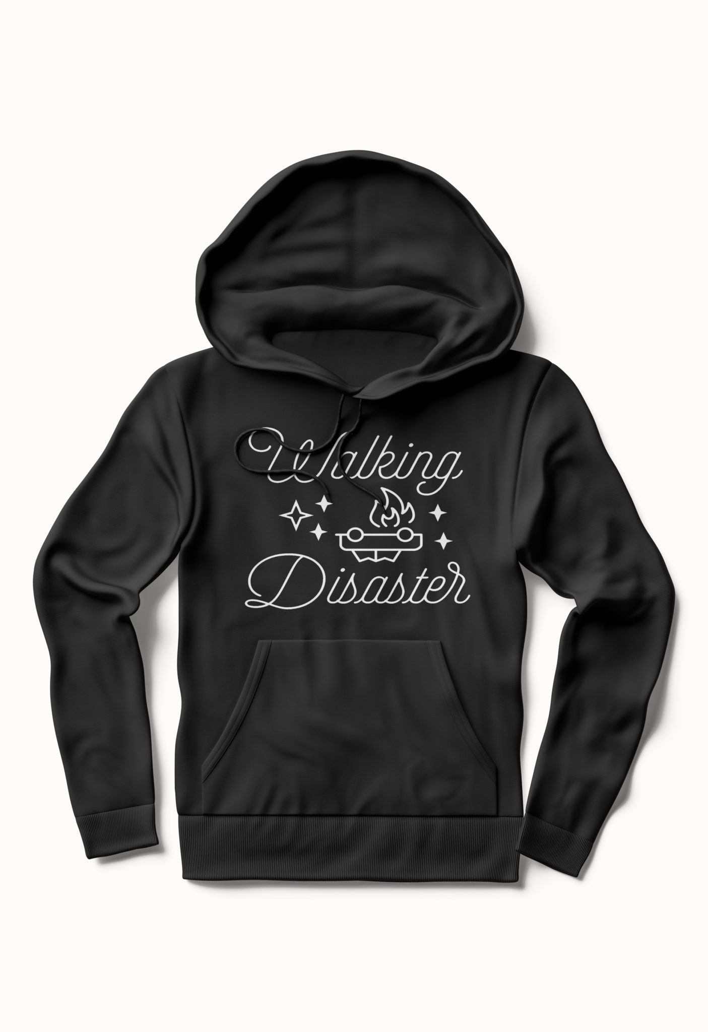 Walking Disaster and Trouble Maker Hoodie