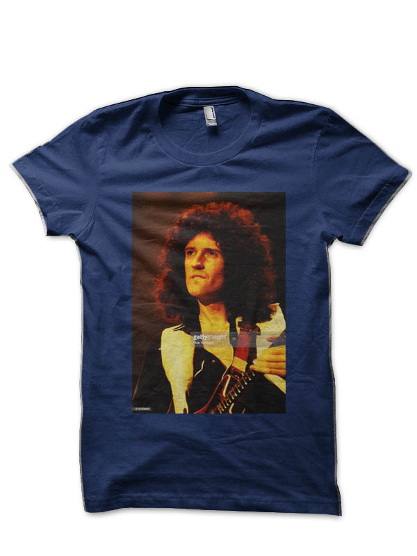Brian May Half Sleeve T-Shirt - Image 2
