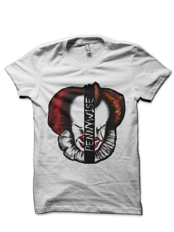 I'm Pennywise White Half Sleeve T-Shirt