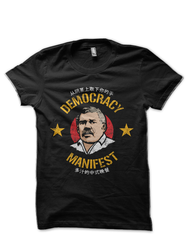 Democracy Manifest Poster Full Sleeve T-Shirt