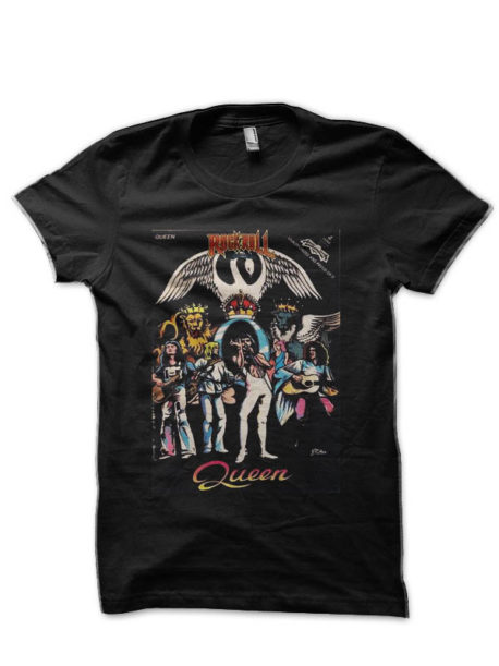 Brian May Black  Half Sleeve T-Shirt