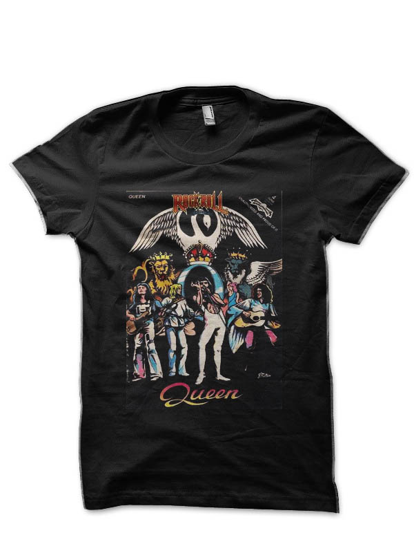 Brian May Black Half Sleeve T-Shirt