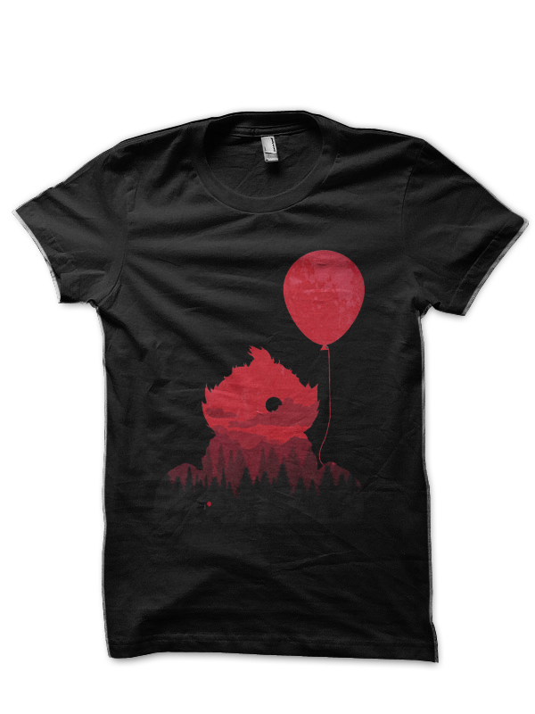 Pennywise Black Half Sleeve T-Shirt