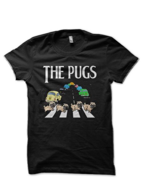 The Pugs Black T-Shirt