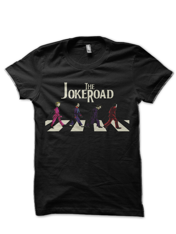 Joke-Road Black T-Shirt - Image 2