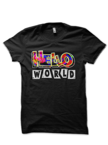 Hello world Black T-Shirt