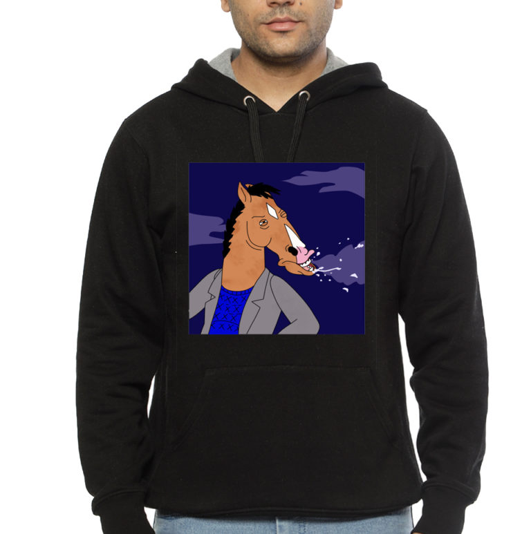 Bojack Horseman Black Hoodie Swag Shirts