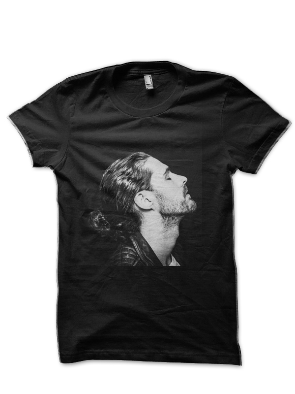 Hozier Black Half Sleeve T-Shirt