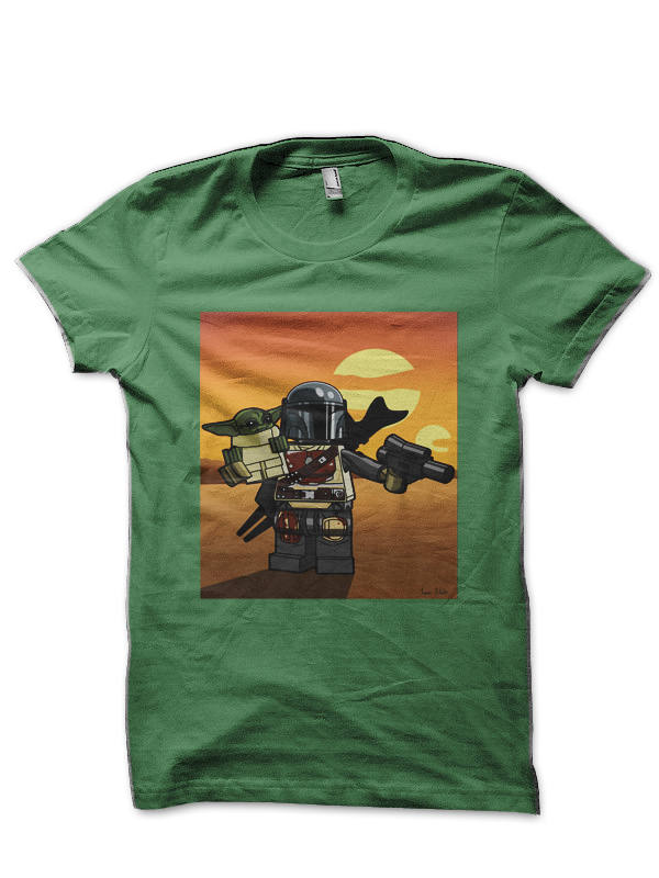 LEGO The Mandalorian Green T-Shirt