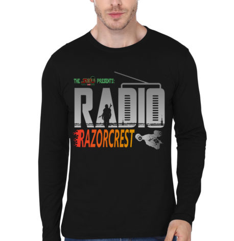 Radio Razorcrest Black T-Shirt