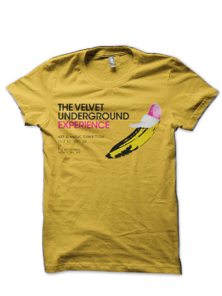 The Velvet Underground Yellow T-Shirt