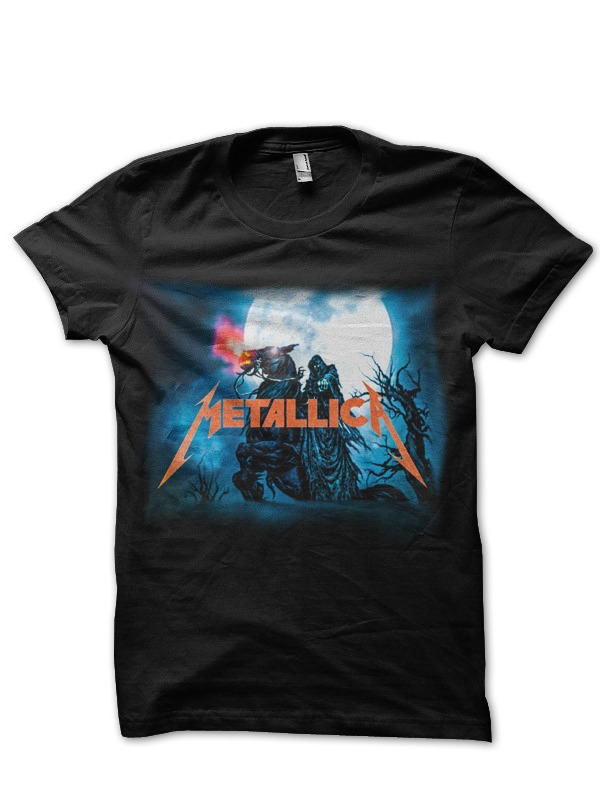 Metallica Black T-Shirt - Swag Shirts