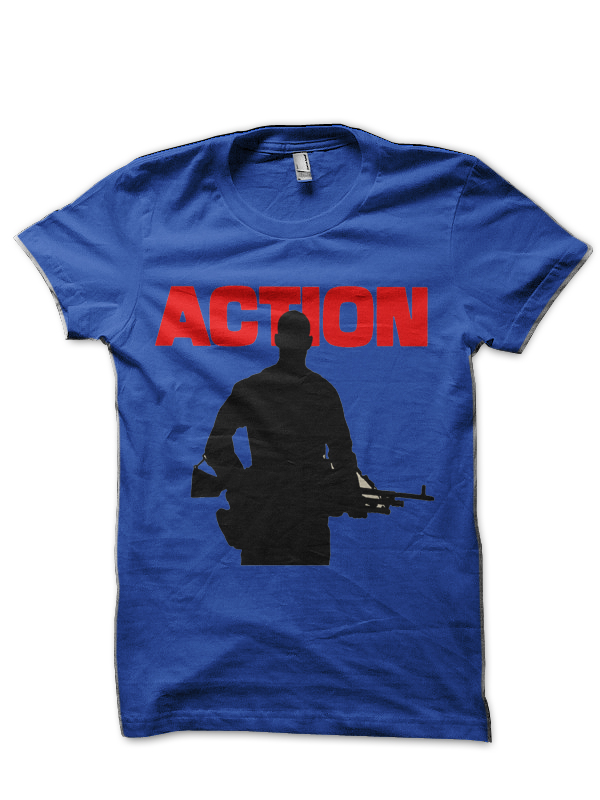 Action Bronson Royal Blue T -Shirt