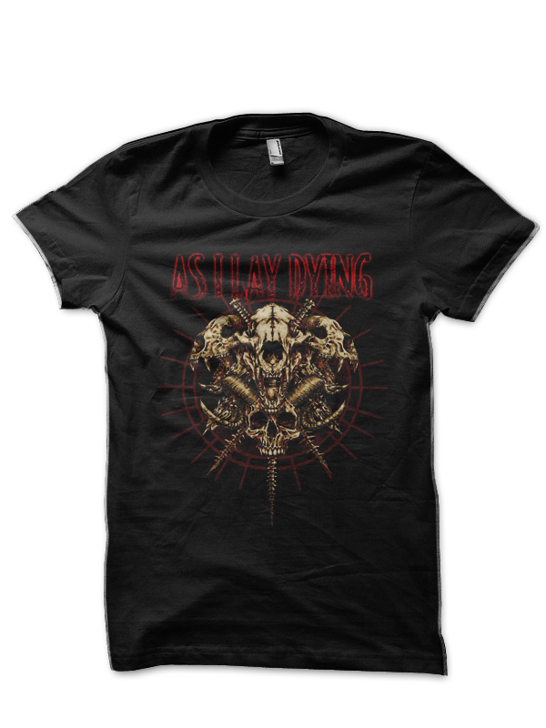As I Lay Dying Black T-Shirt