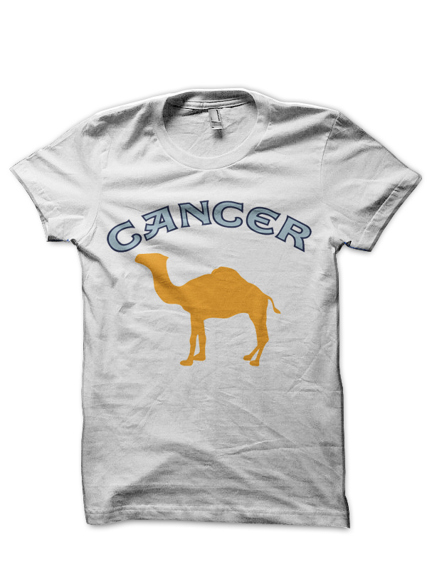 Cancer Awareness White T-Shirt