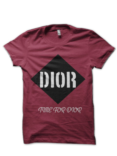 Dior Maroon T-Shirt