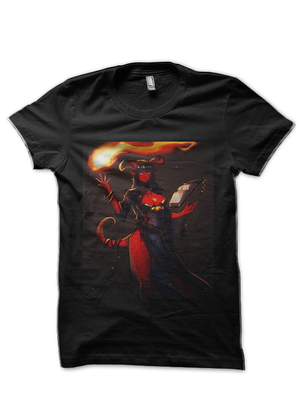 Dnd Women Black T-Shirts