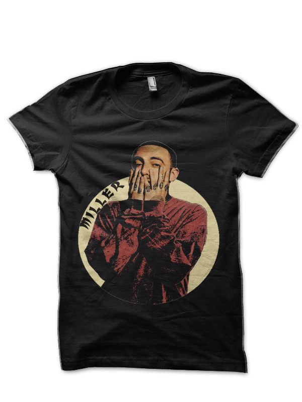 Mac Miller-Eminem Rap Black T-Shirt