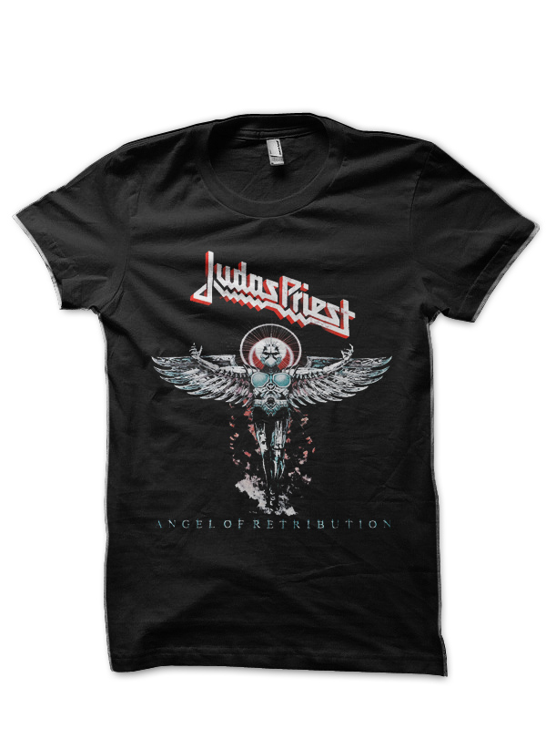 Judas Priest - Angel of Retribution Black T-Shirt