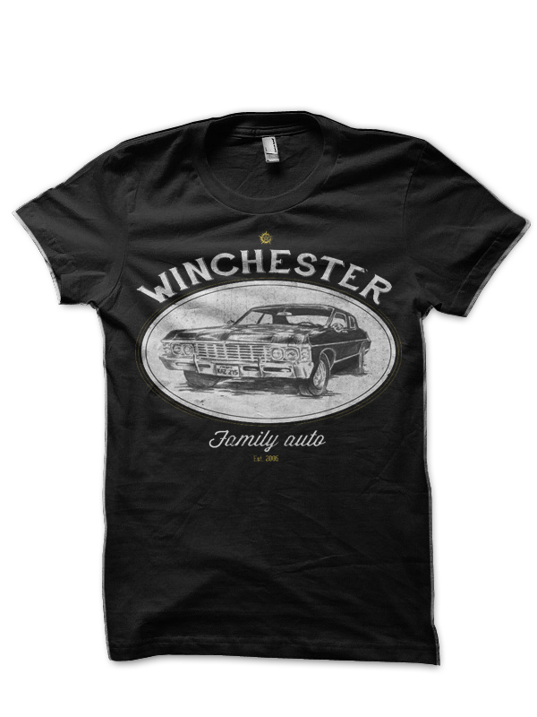 Winchester Auto Black T-Shirt