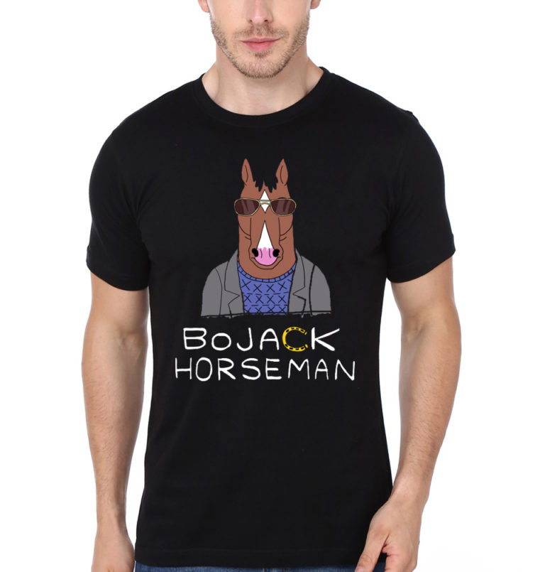 Bojack Horseman Black TShirt Swag Shirts
