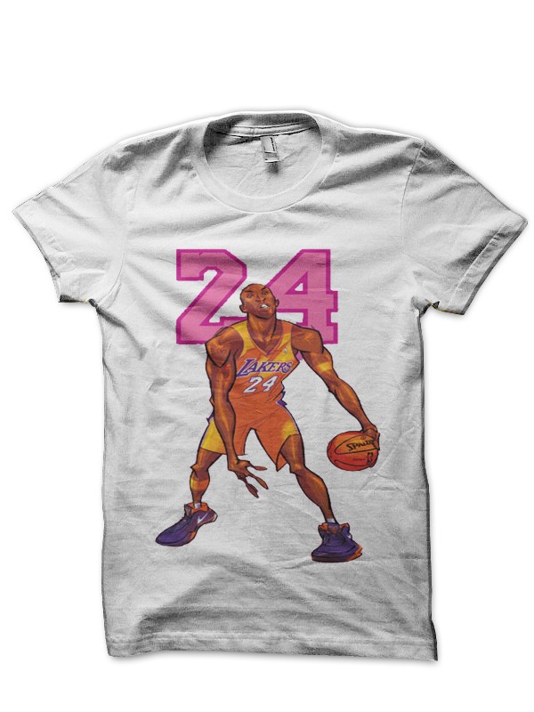 Kobe Bryant White T-Shirt