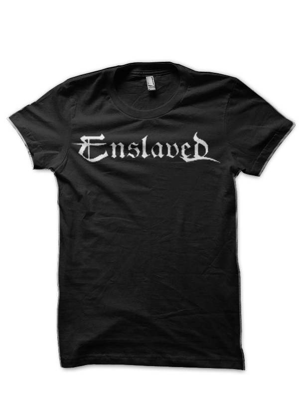 Enslaved Black T-Shirt