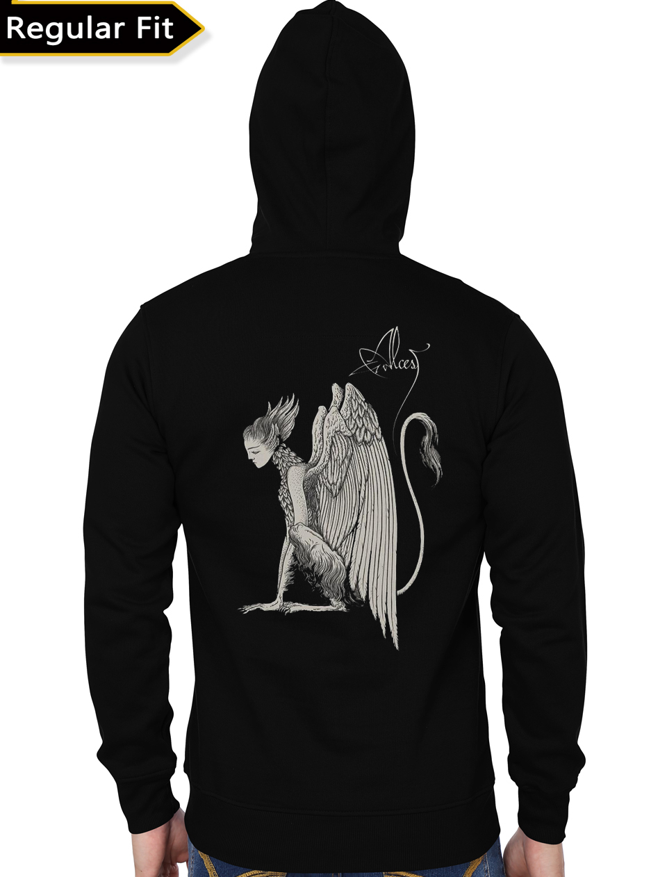 Alcest Black Hoodie