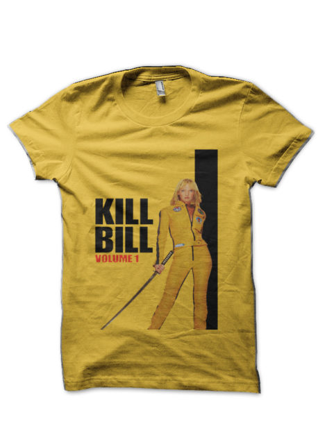 kill Bill volume 1 Yellow T-Shirt