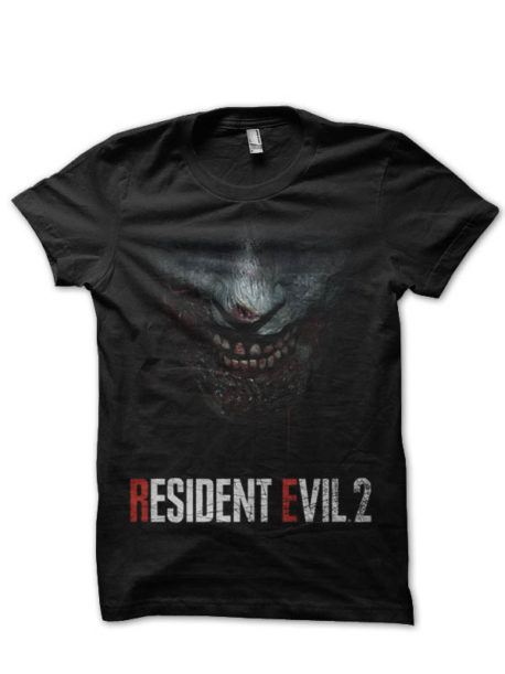 Resident Evil Half Sleeve Black T-Shirt