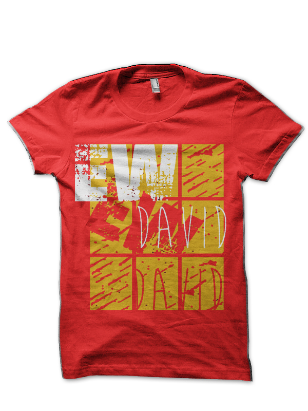 Ew David Red T-Shirt
