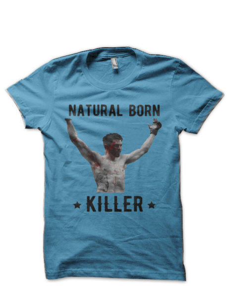 Carlos Condit Natural Born Killer Light Blue T-Shirt