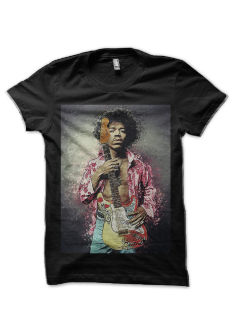 Jimi Hendrix Half Sleeve T-Shirt