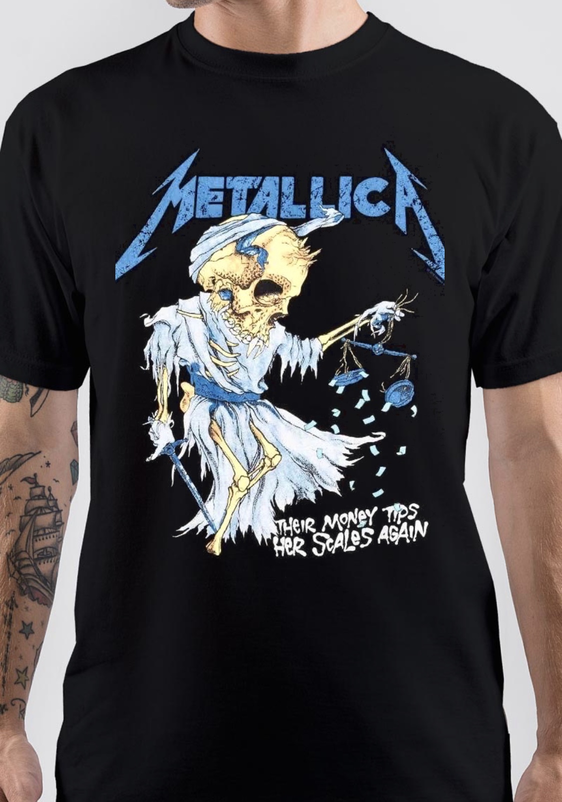 metallica t shirt india