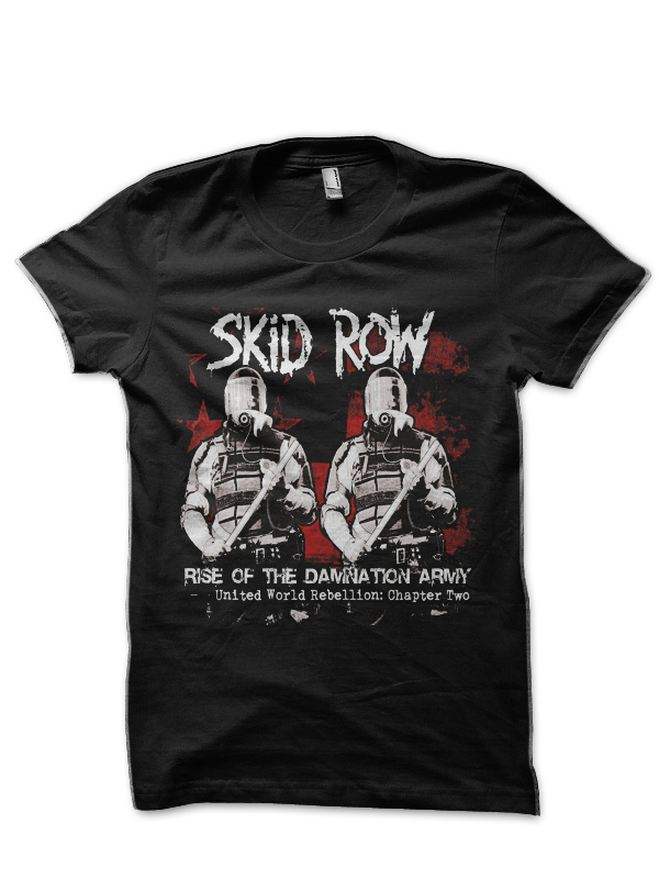 Skid Row Black T-Shirt