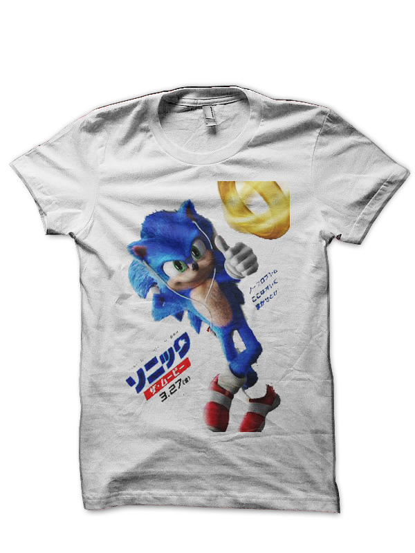 Sonic the Hedgehog Half Sleeve T-Shirt