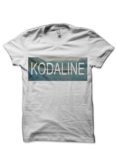 Kodaline Half Sleeve White T-Shirt