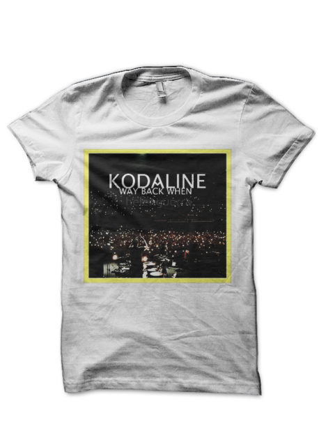 Kodaline Half Sleeve White T-Shirt