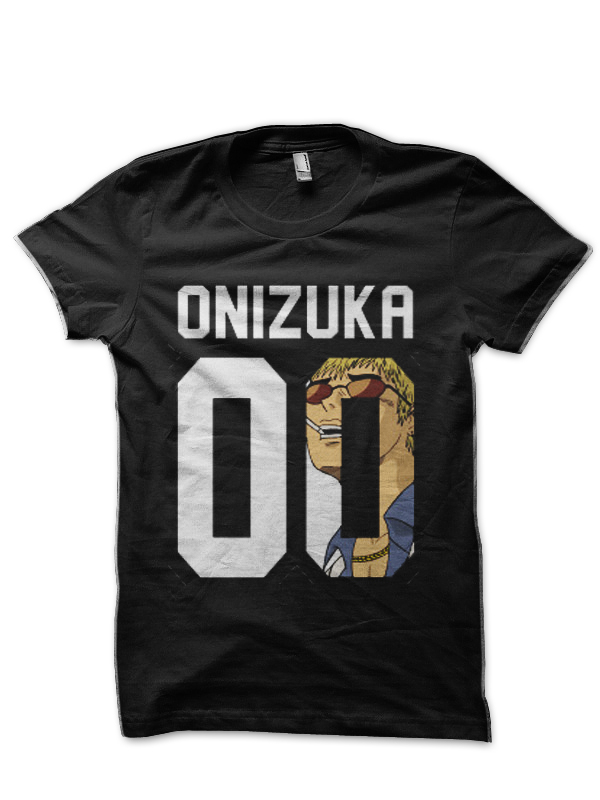 Great Teacher Onizuka Black T-Shirt
