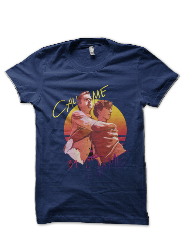 Call Me By Your Name Retro Sunset T-Shirt