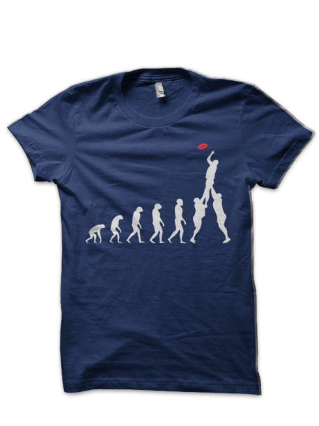Rugby Evolution Of Man T-Shirt