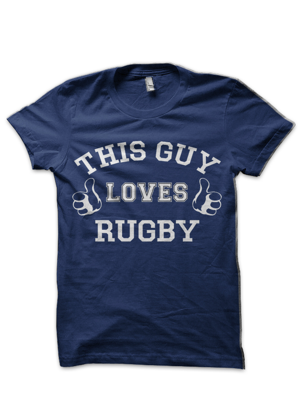 This Guy Loves Rugby Six Nations Logo T-Shirt - Image 2