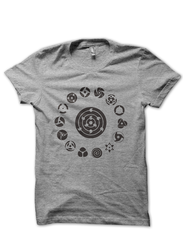 Sharingan Half Sleeve T-Shirt - Image 2