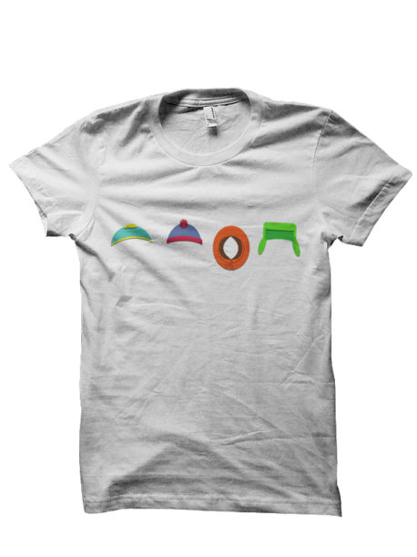South Park White T-Shirt