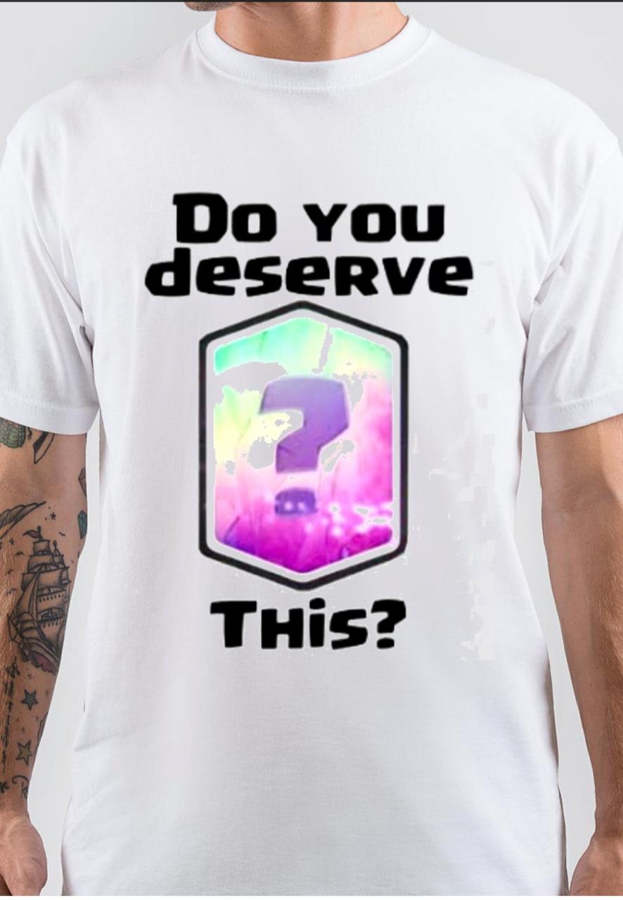 Do You Desreve This? Half Sleeve Kids T-Shirt