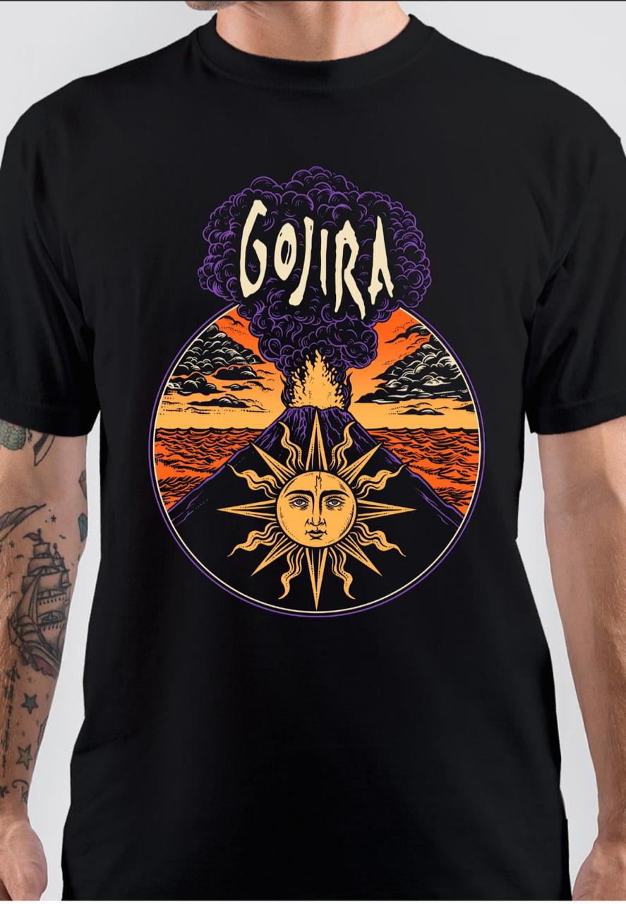 gojira fortitude tour shirt